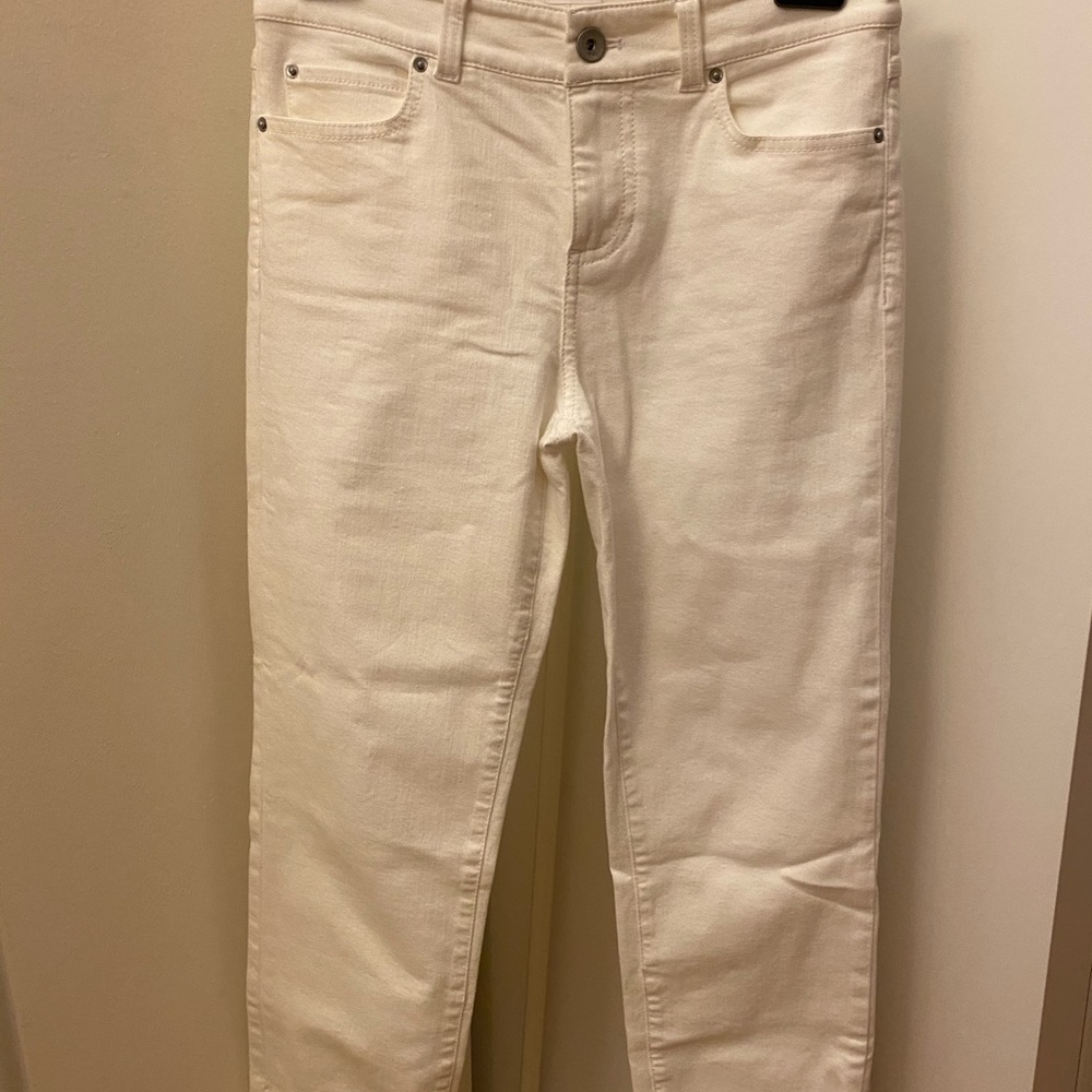 Ecru White Pants